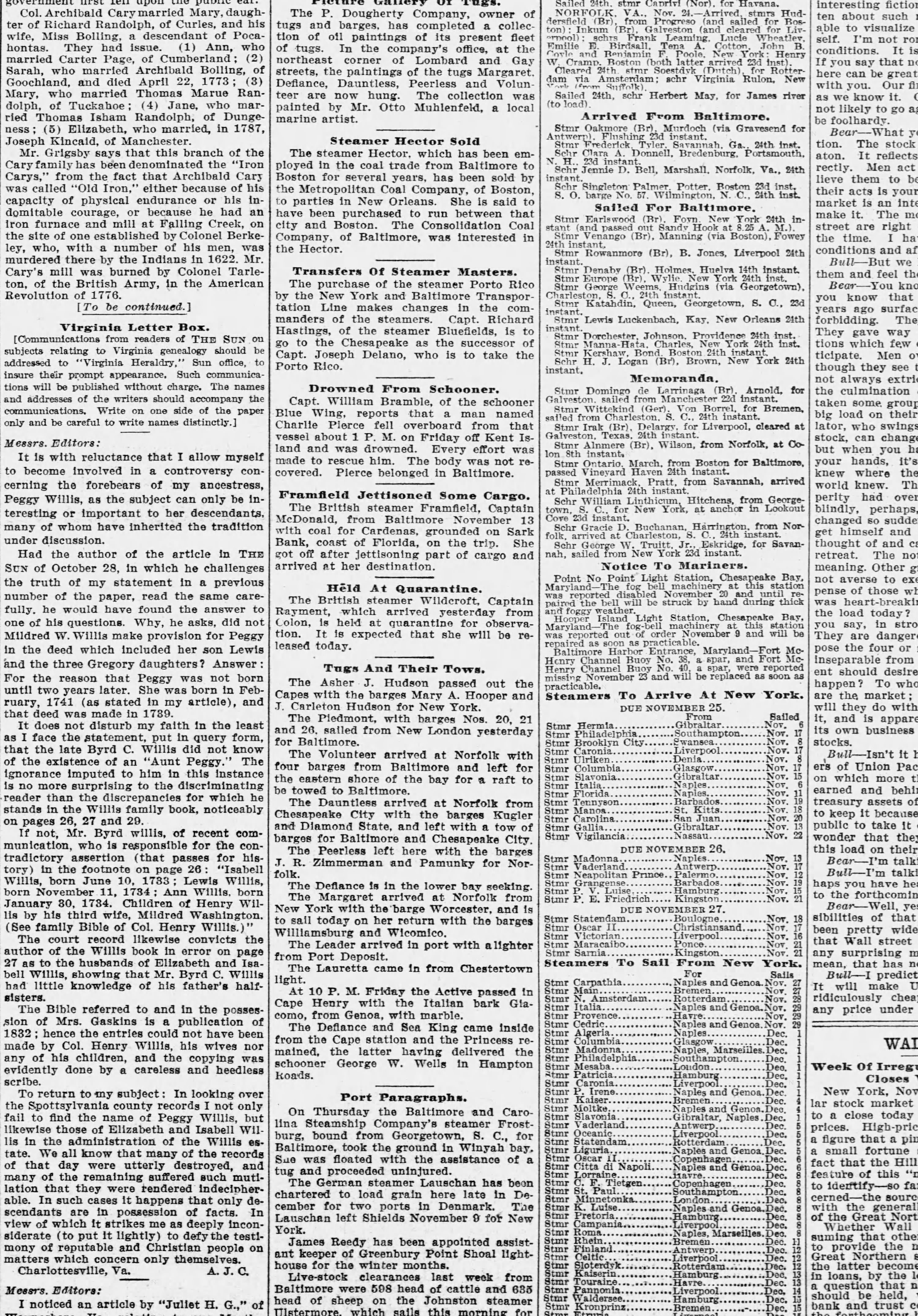 Blue Wing newspaper article